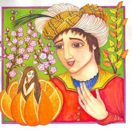 Девушка-померанец