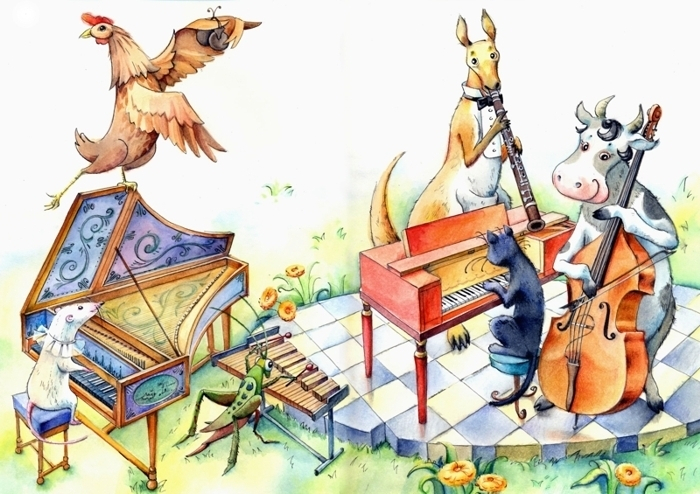 Музыкальная азбука. Буква К. Для проекта "Говорящая книга"