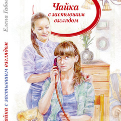 "Чайка с застывшим взглядом" (обложка книги)