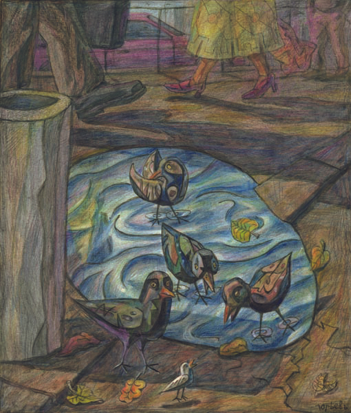 птички в городе