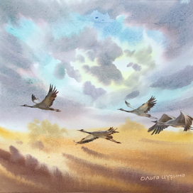 «Журавли» Юрий Коваль