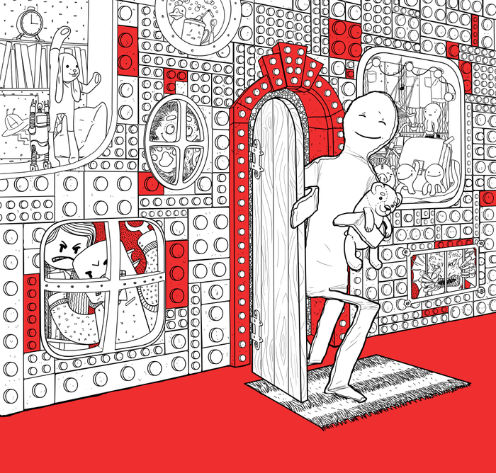 Форзац для книги А.В. Курпатова "Исправь своё детство"