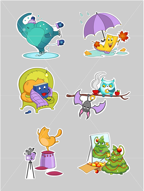 Стикеры для Viber.