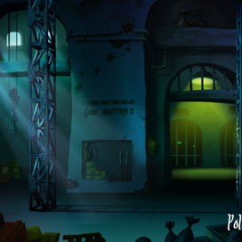 Background Police Station
