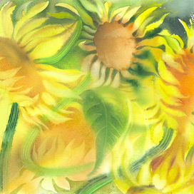 Подсолнухи