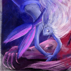  Русалка защищает друга