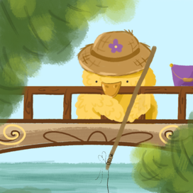 Утька на рыбалке