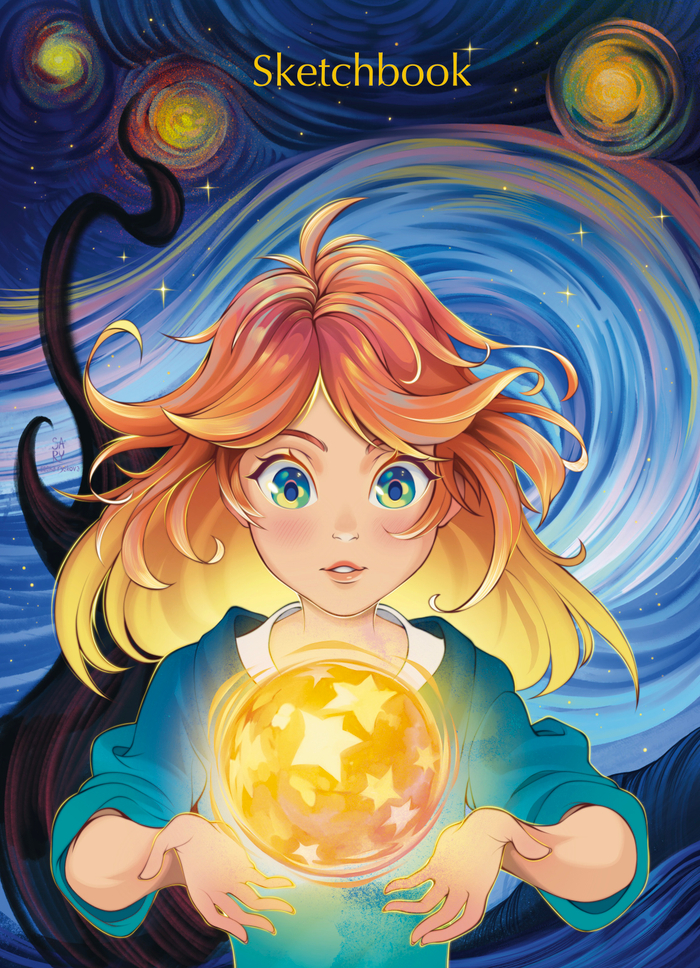 Обложка для скетчбука