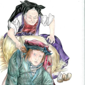 Девица у колодца