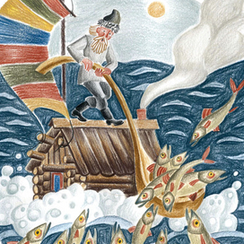 Не любо - не слушай. Иллюстрации по мотивам сказок Степана Писахова