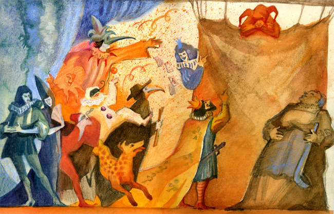 К.Гоцци "Любовь к трем апельсинам"