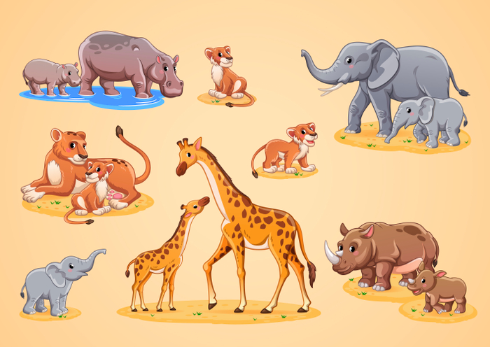 Иллюстрации для детской образовательной литературы