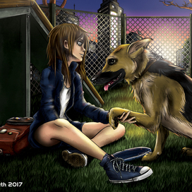 Немецкая овчарка