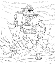 Спасатель женских попок