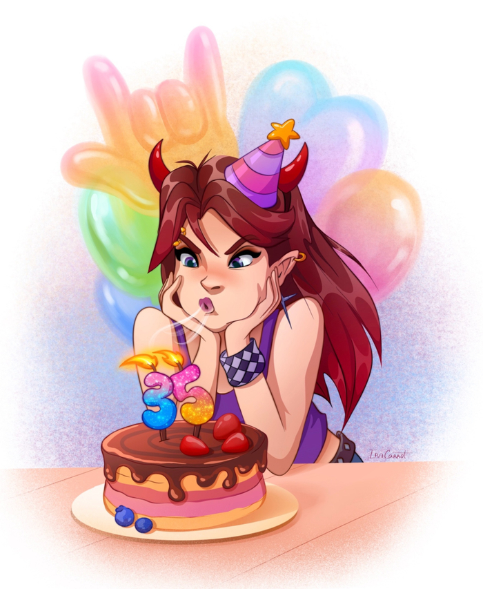 Арт к моему Дню Рождения