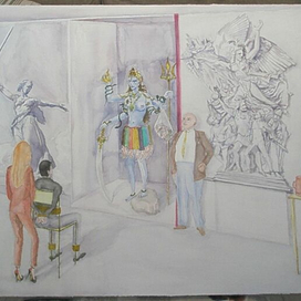 Иллюстрация к произведению Виктора Пелевина "Тхаги".