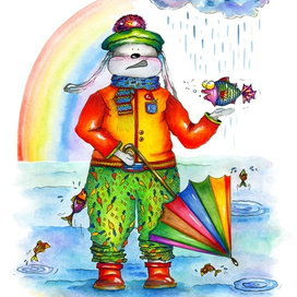 В Петербурге сегодня дожди..."