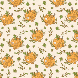 Осенний паттерн Тыквы