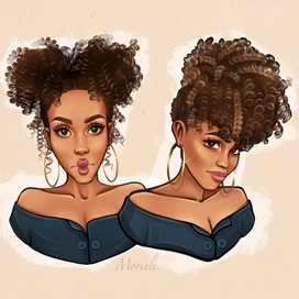 Портретные стикеры