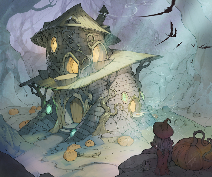 Лесной домик ведьм