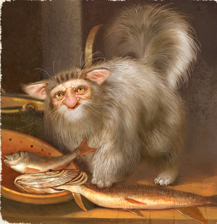 Домовой . Вид СЕРВАН. "Подпольная книга домовых"