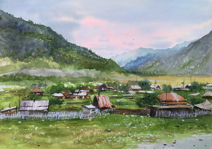 Горный Алтай, перед Семинским перевалом