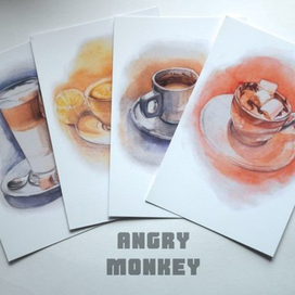 Кофейные открытки