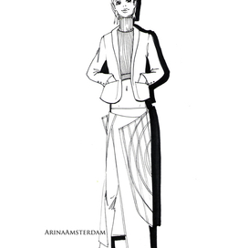 фэшн иллюстрация  32