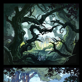 Кадры из комикса