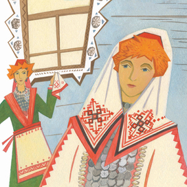 Невеста. Марийская свадьба