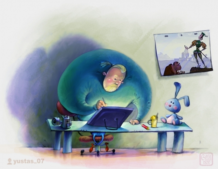 Большой человек с детскими глазами