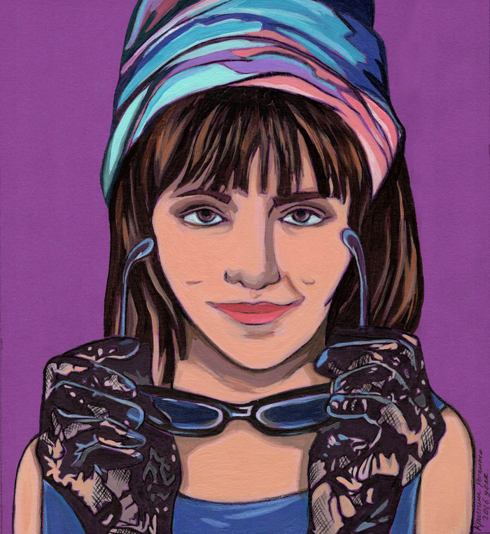 Портрет писательницы