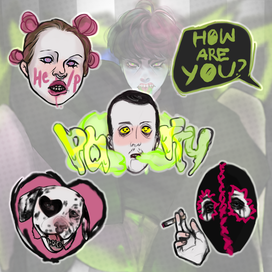 Стикеры для Индиго