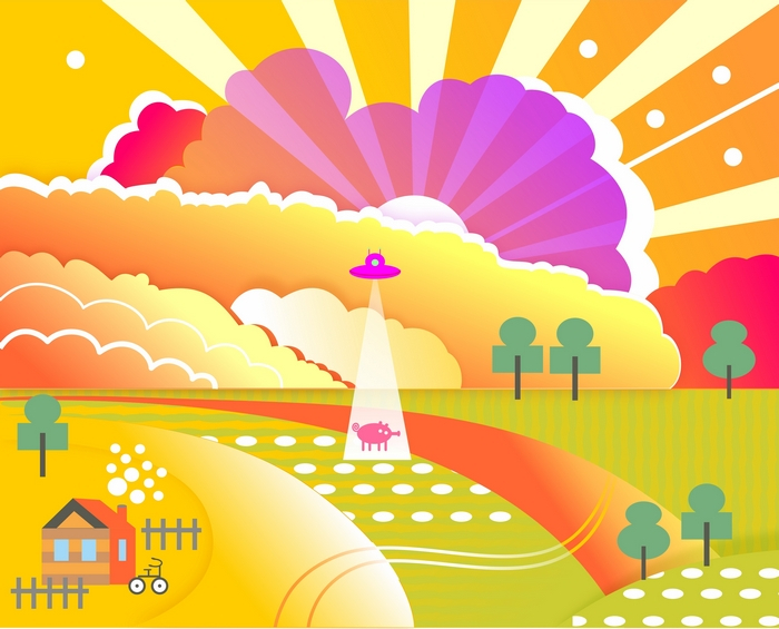 Утро в селе