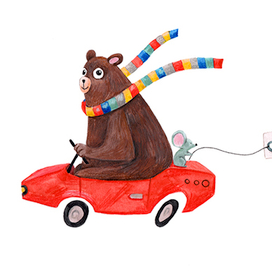 Иллюстрация для благотворительного фонда AdVita