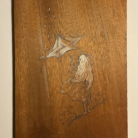 Девочка и рыбы