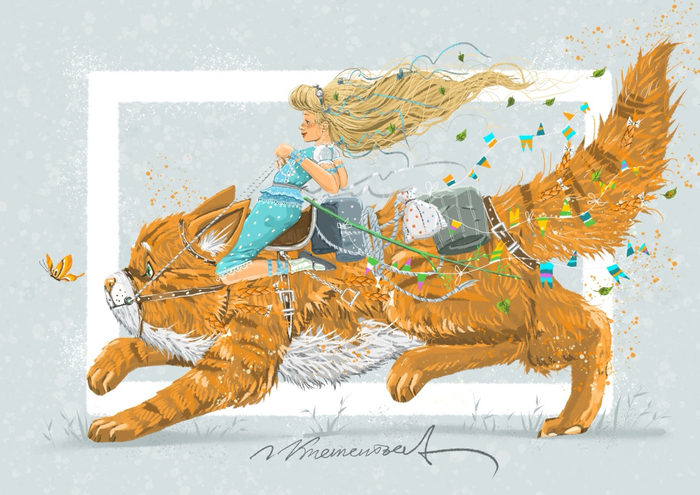 Галопом на коте 