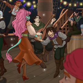 Фестиваль на корабле пиратов