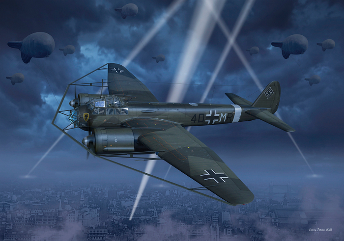 JU-88 A8 (box art for ICM)