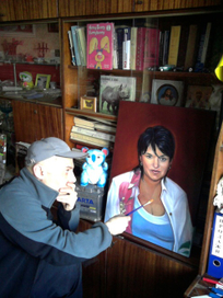 портрет грузинки