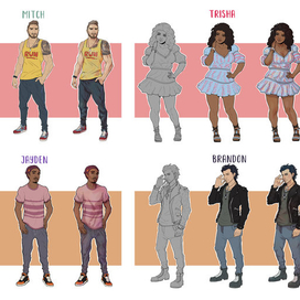 Дизайн персонажей