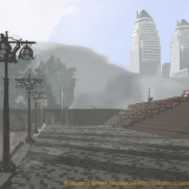 Туманные перспективы Днепропетровска.