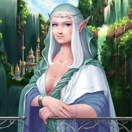 Эльфийская Мона Лиза