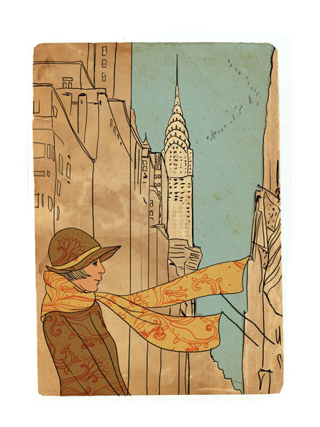 Осень в Нью-Йорке