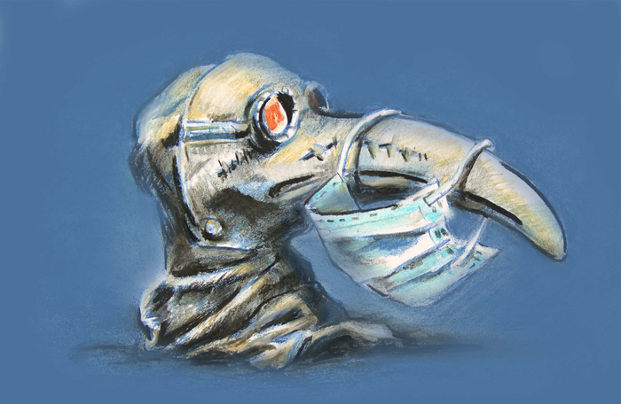 Книжка про чуму и ковид