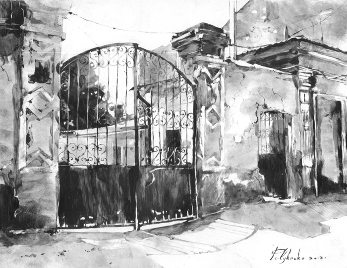 Двор моего друга