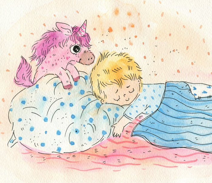 Единорог не хочет спать)