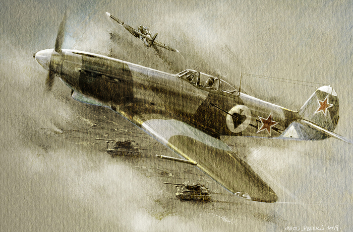 Як-9М Головачева Павла Яковлевича