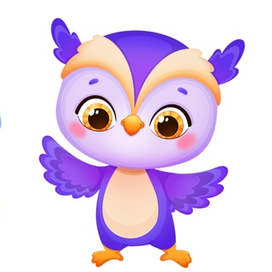 Милые зверята Слоненок и Совенок 