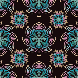 Фантазийный принт